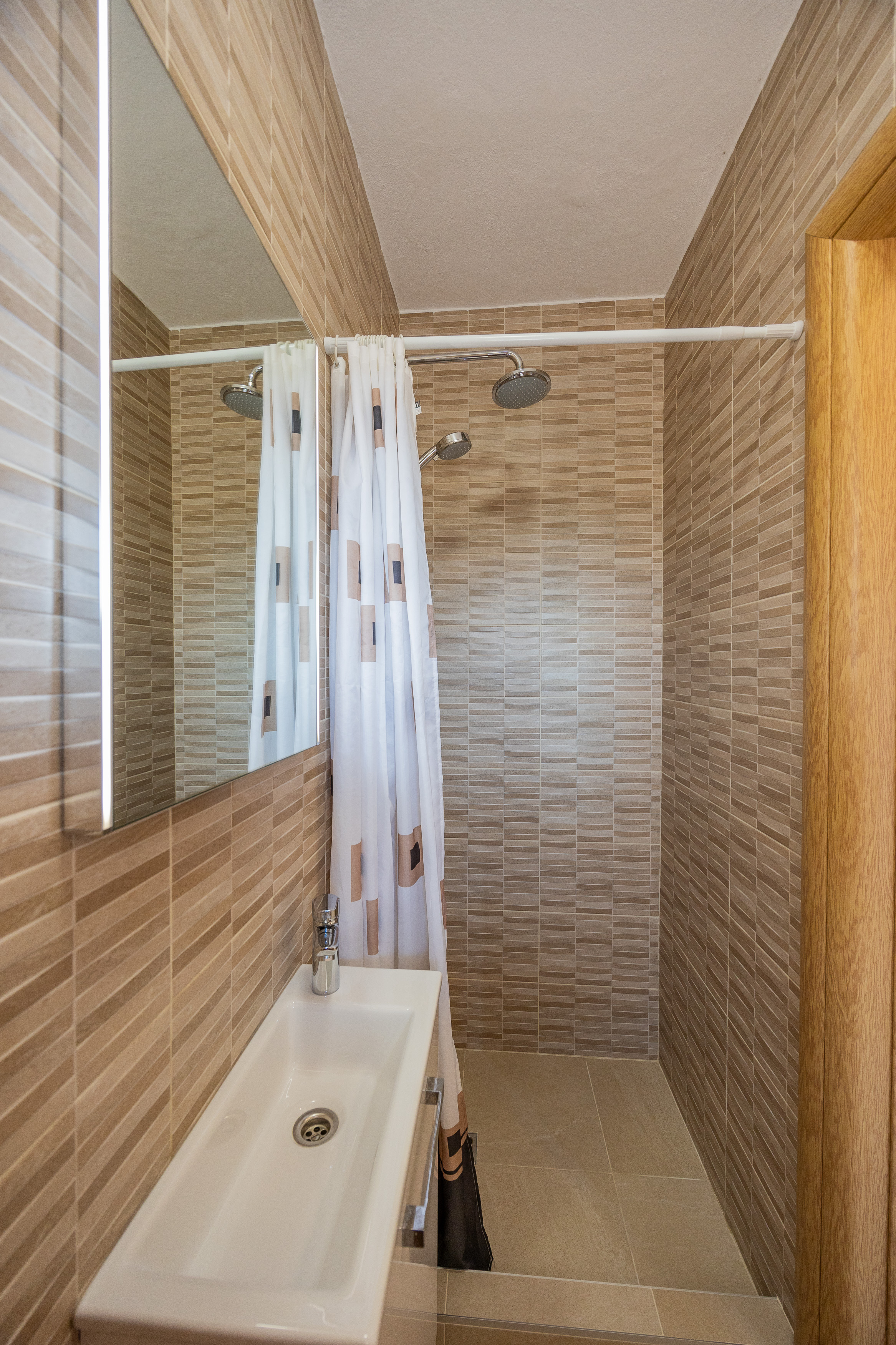 Second bathroom with shower